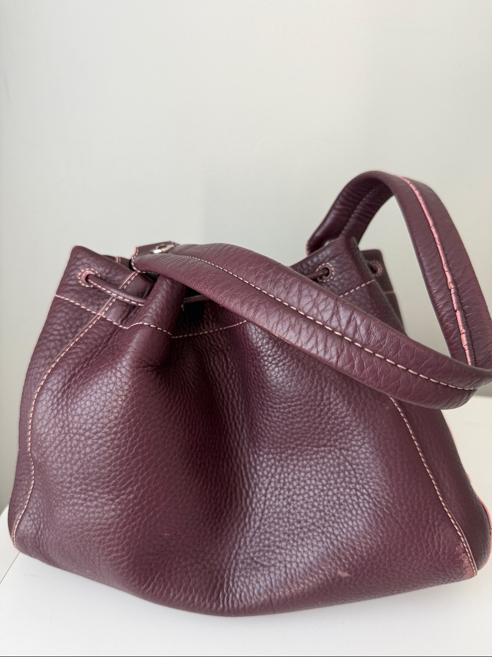 Cole Haan Leather bucket bag - Picture 3 of 9